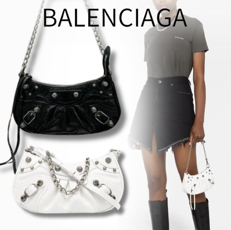 BALENCIAGA le Cagole ミニバッグ チェーン付き ショルダーバッグ レディース 6958141VG9Y1000 6958141VG9Y9104