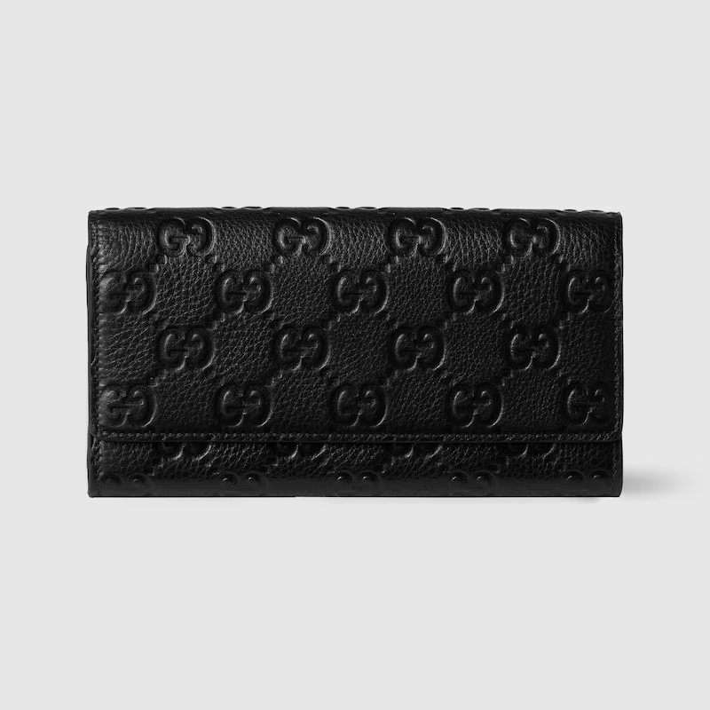 グッチ GGエンブレム コンチネンタルウォレット 二つ折り長財布 815922 AAEEM 1000