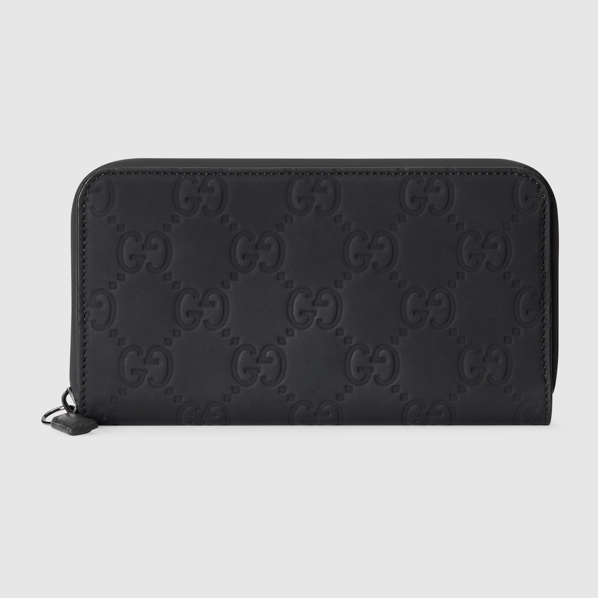 グッチ ラウンドファスナー長財布 GG ラバーエフェクト ウォレット 771421 AADM4 1000