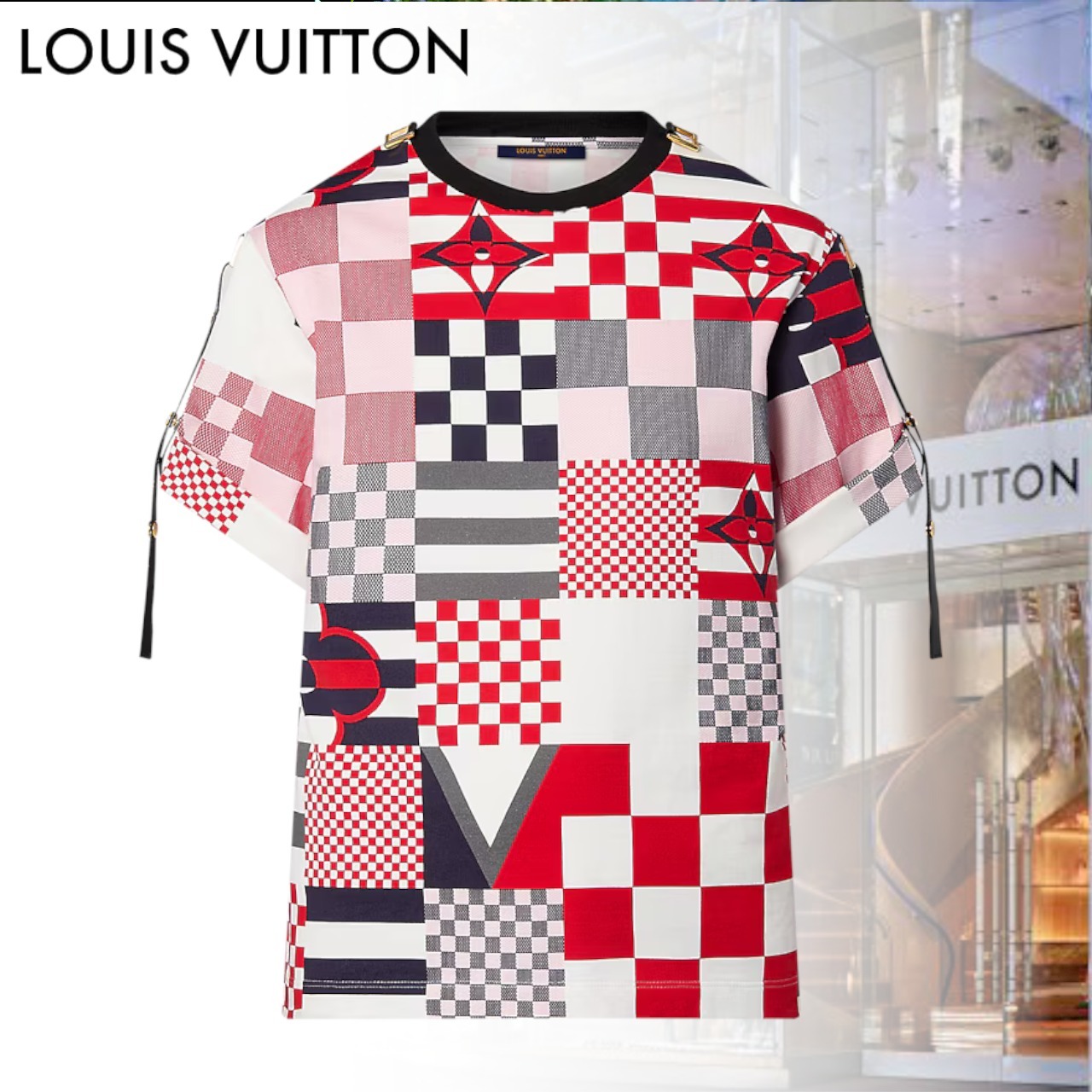 Louis Vuitton グラフィックLV x ACプリントTシャツ 1AFZEF