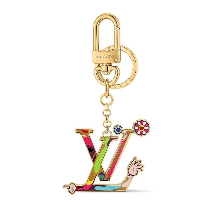 ルイ・ヴィトン LVxTM アイコニック スーパーフラット キーチェーン M02468