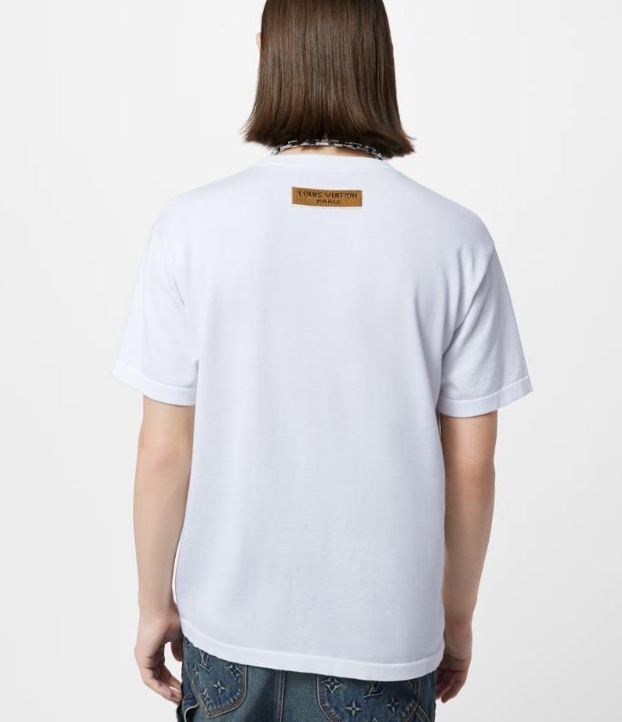 LOUIS VUITTON ショート スリーブ  Tシャツ テクニカルコットンジップタンクトップ  1ABJ8F