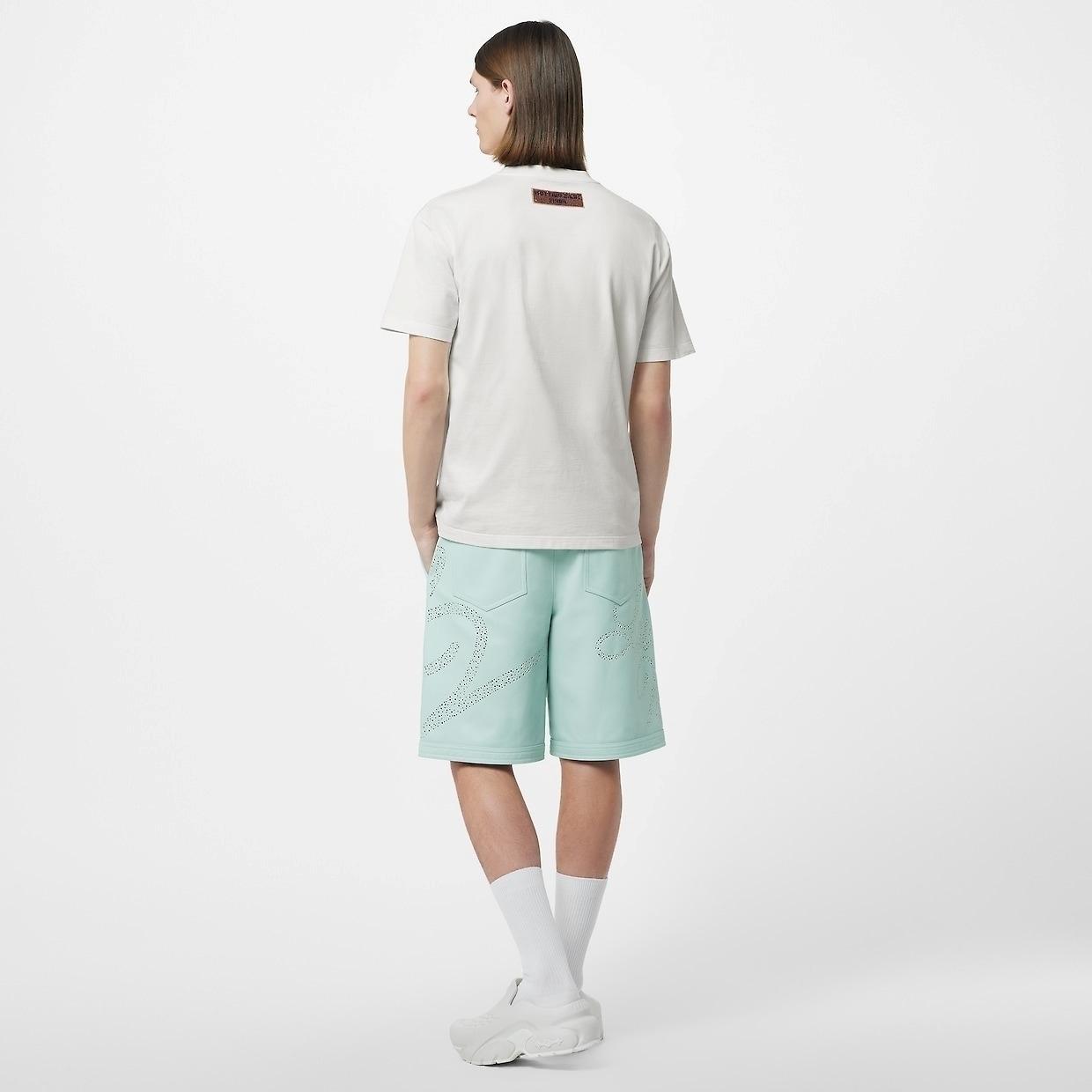 Louis Vuitton エンブロイダードビーズコットン Tシャツ 1ABJMV