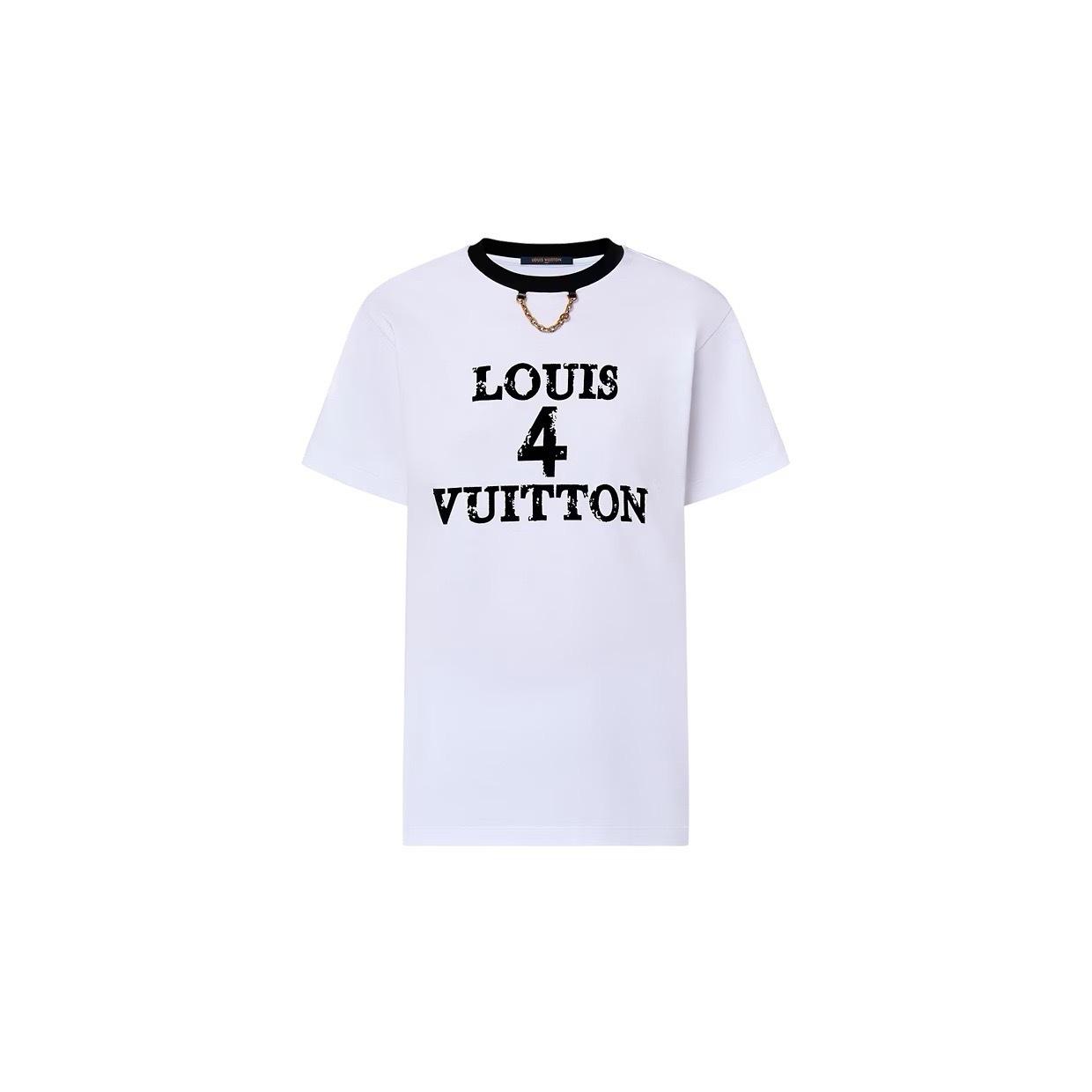 ルイヴィトン Louis 4 Vuitton Tシャツ 半袖 1ABCV3 1ABIQ9