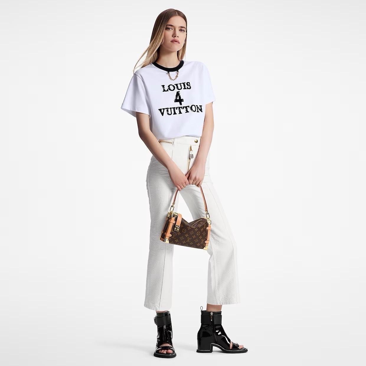 ルイヴィトン Louis 4 Vuitton Tシャツ 半袖 1ABCV3 1ABIQ9