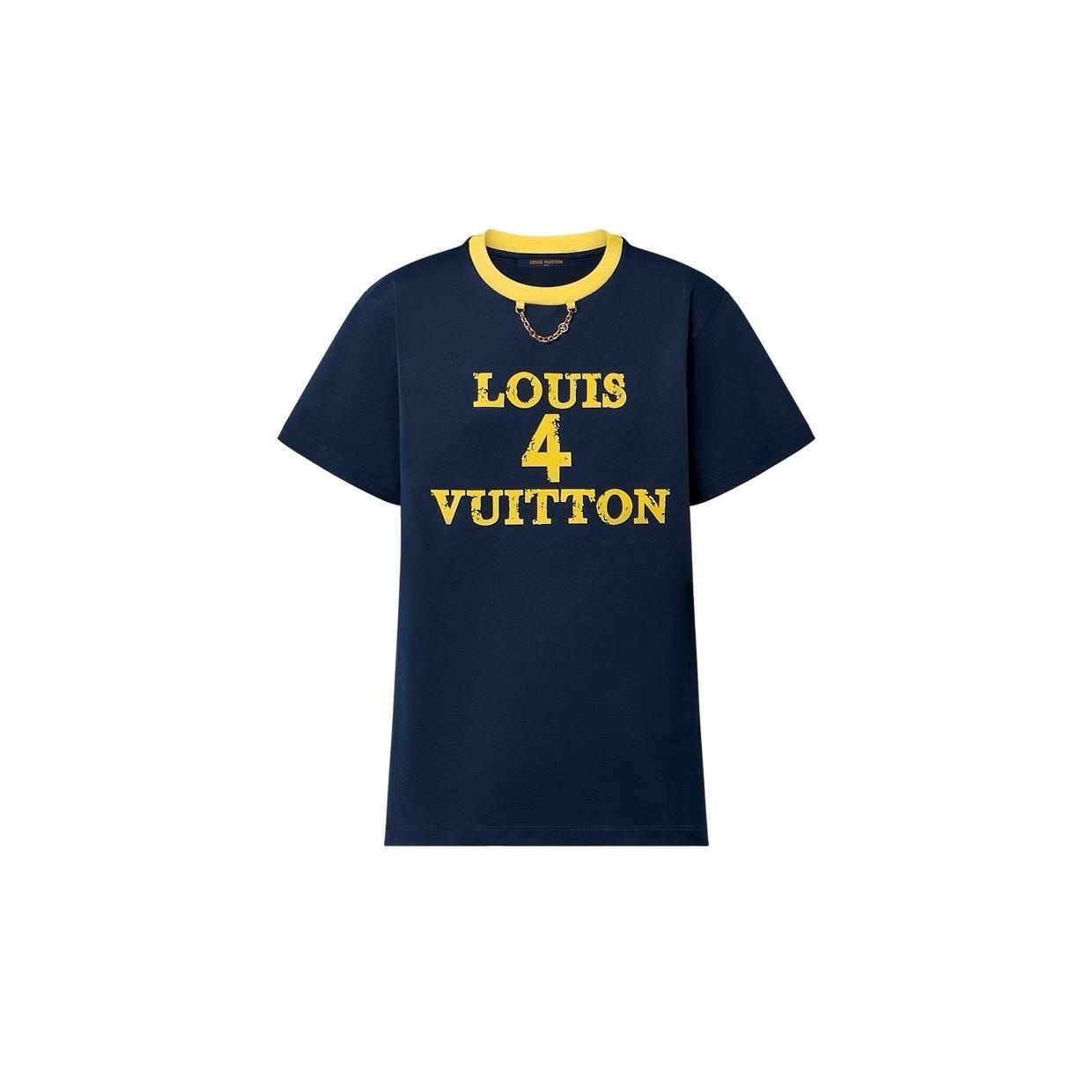 ルイヴィトン Louis 4 Vuitton Tシャツ 半袖 1ABCV3 1ABIQ9