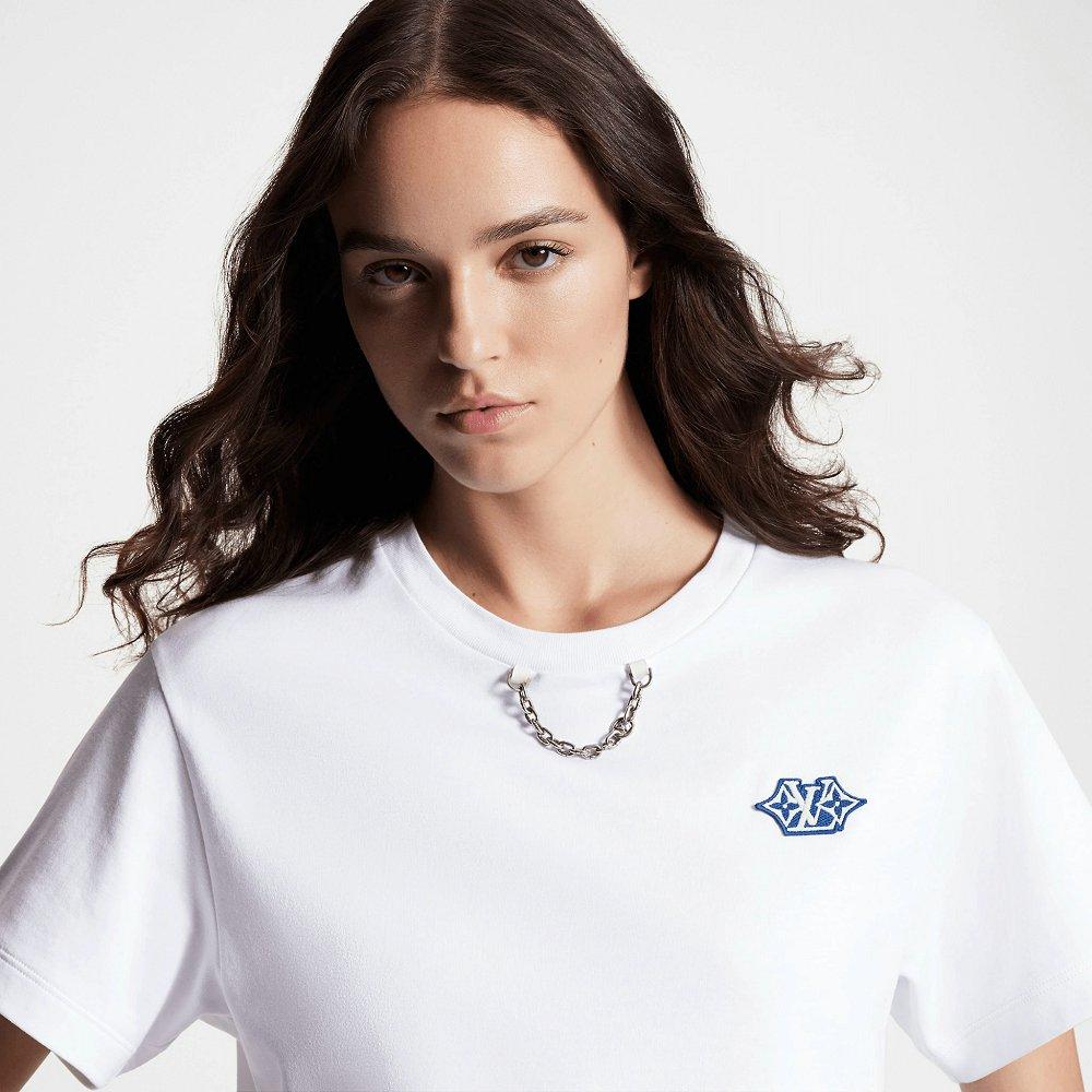 Louis Vuitton カジュアル LVパッチTシャツ ホワイト 1ABT4H