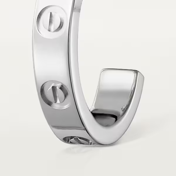 カルティエ Love イヤリング ホワイトゴールド B8028900