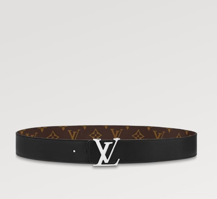  Louis Vuitton後払い ベルト LV モノグラム 茶 メンズ M9821E