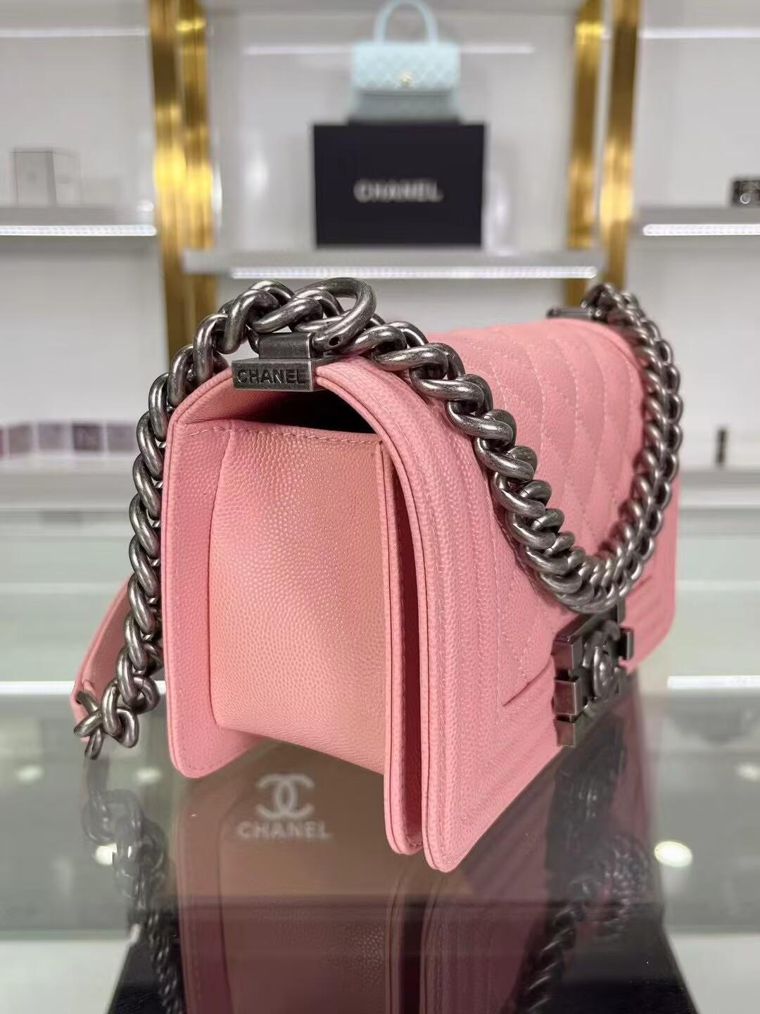 シャネル BOY CHANEL スモール ハンドバッグ A67085-09