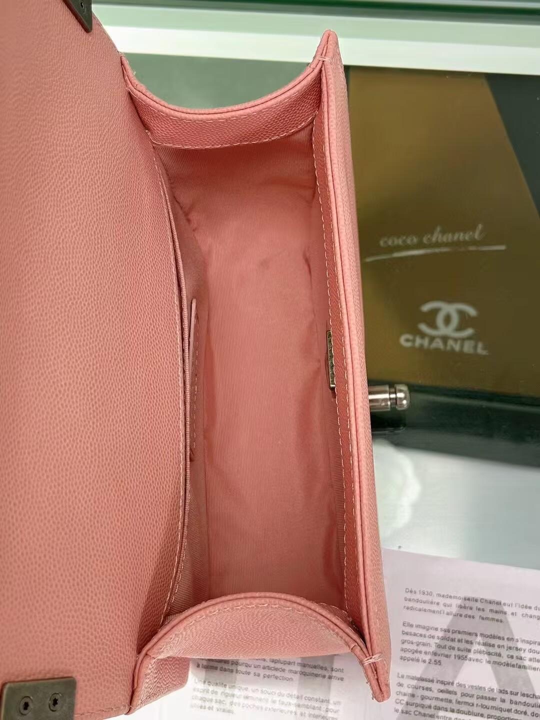 シャネル BOY CHANEL スモール ハンドバッグ A67085-09