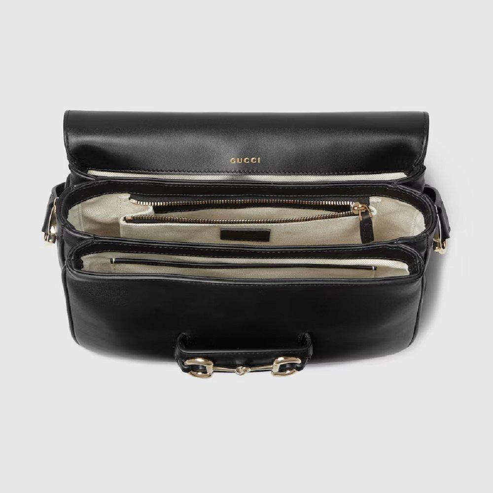 グッチ ホースビット 1955 ソフト スモール ショルダーバッグ 815205AAEFH 815178AAEFH