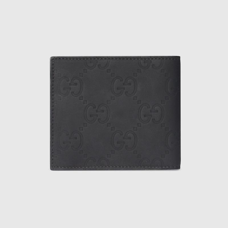 グッチ GG ラバーエフェクト コインウォレット 二つ折り財布 771311 AAC38 1000
