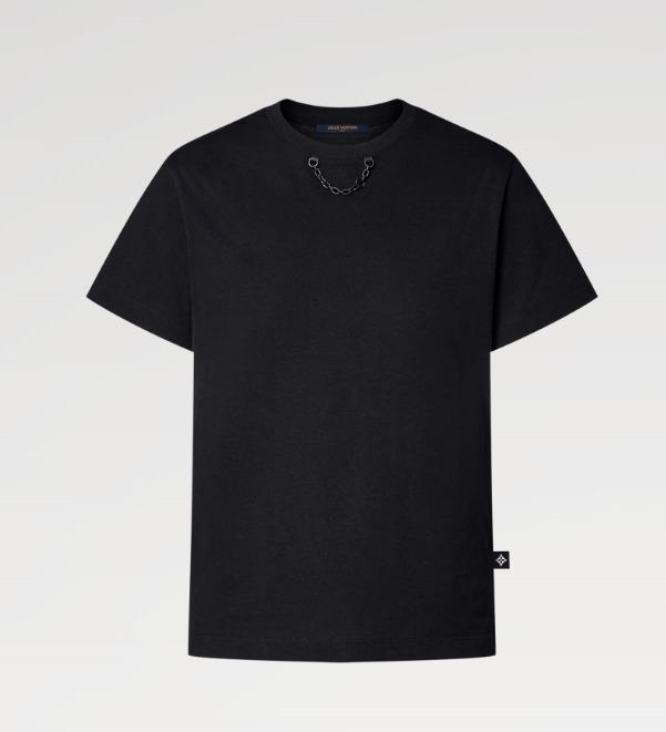 ルイヴィトン LVチェーンTシャツ チェーン 半袖 1AGAFP