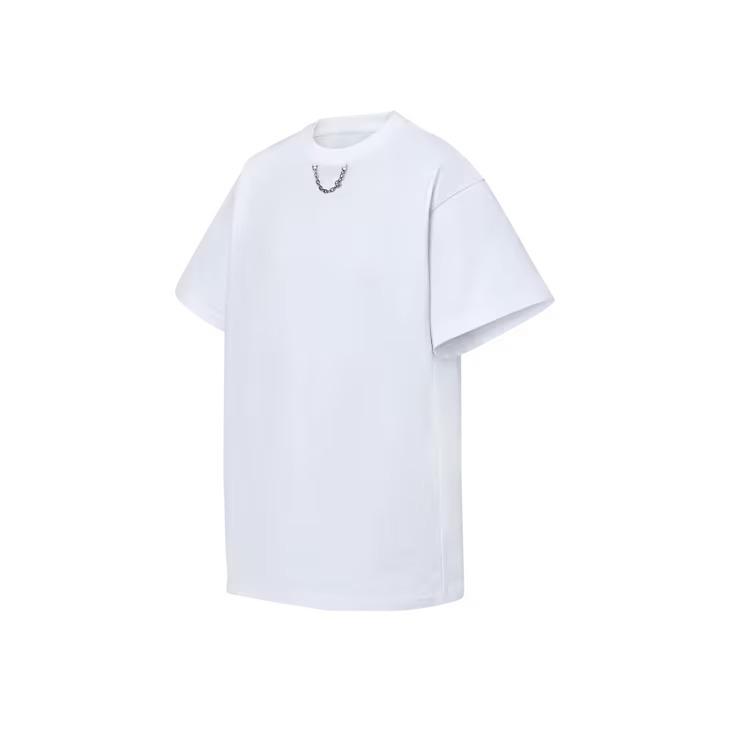 LOUIS VUITTON代引 オーバーサイズチェーン Tシャツ 1AGEA5