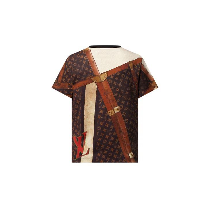 Louis Vuitton LVトランクTシャツ コットン チェーン 1AGGLF
