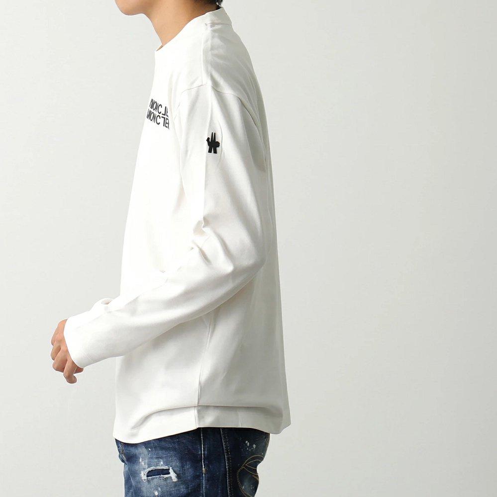 モンクレール グルノーブル 長袖Tシャツ メンズ ロンT ロゴ クルーネック カットソー コットン 8D00002 83927 034