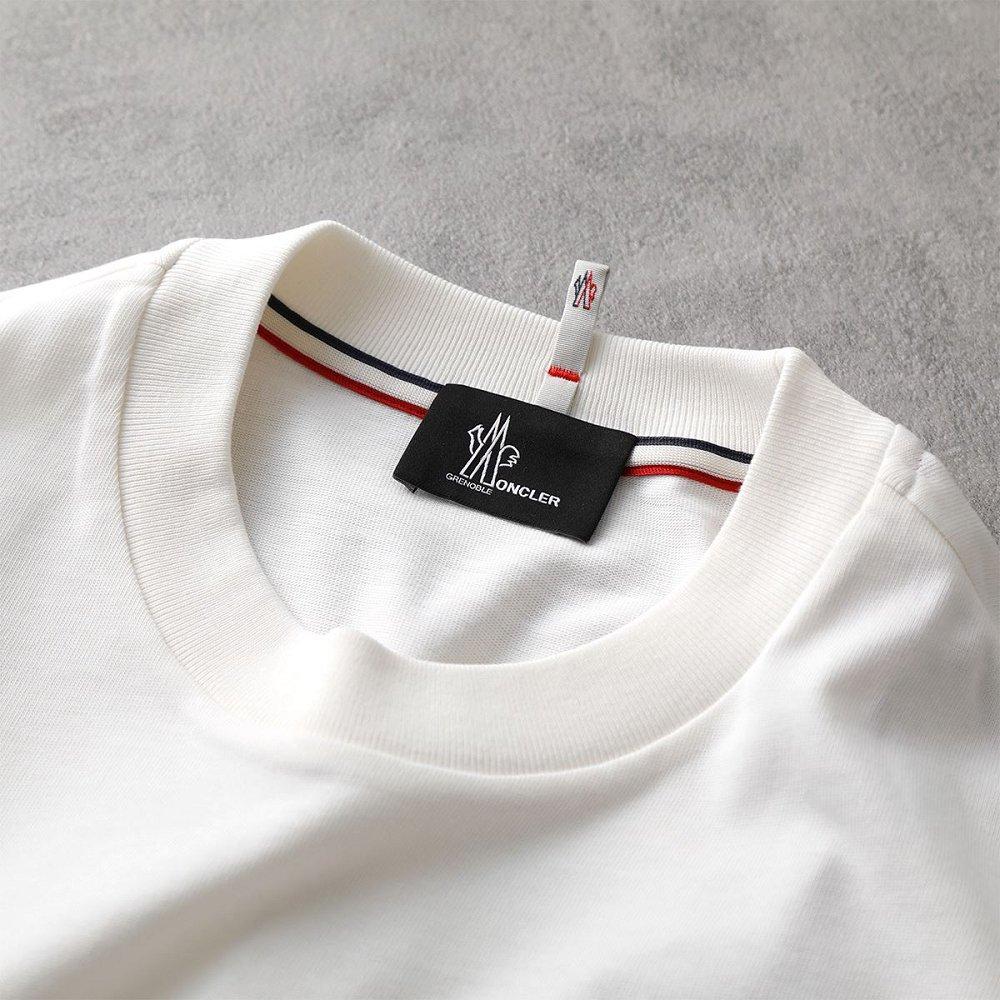 モンクレール グルノーブル 長袖Tシャツ メンズ ロンT ロゴ クルーネック カットソー コットン 8D00002 83927 034