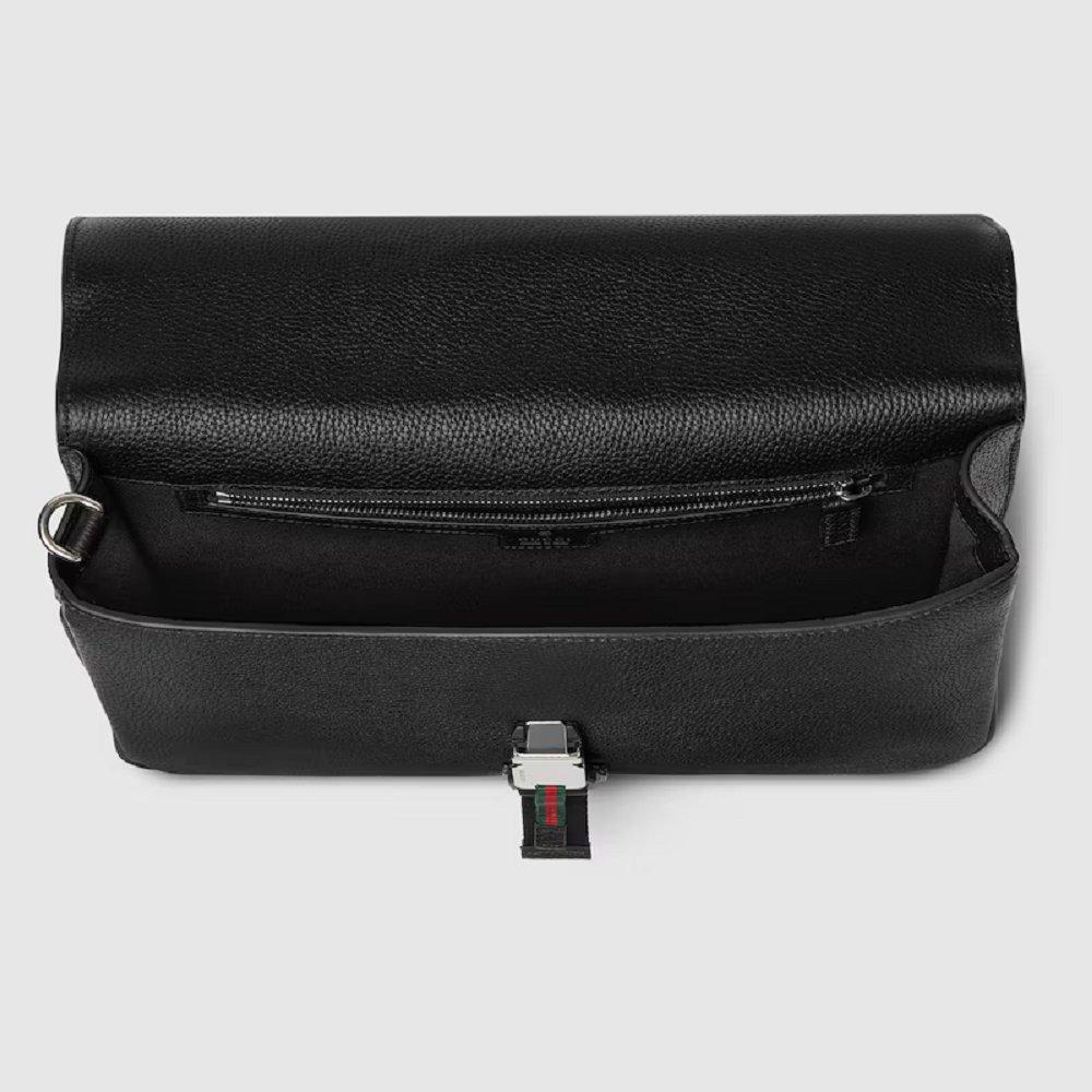 グッチ ウェブ ストライプ付き ミディアム ビジネスケース 816755 AAEF6 1042