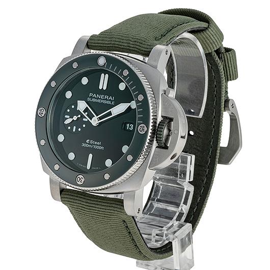 パネライ サブマーシブル クアランタクアトロ ESTEEL ヴェルデ ズメラルド PAM01287