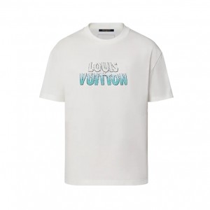 Louis Vuitton エンブロイダードビーズコットン Tシャツ 1ABJMV