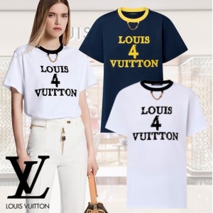 ルイヴィトン Louis 4 Vuitton Tシャツ 半袖 1ABCV3 1ABIQ9