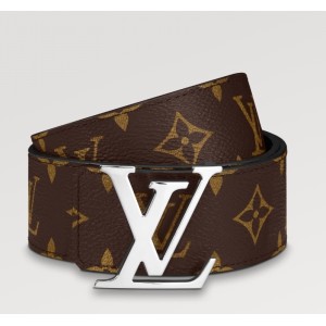 Louis Vuitton後払い ベルト LV モノグラム 茶 メンズ M9821E