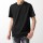 モンクレール後払い マットブラック 半袖 Tシャツ メンズ コットン ロゴ クルーネック 8C00059 8390Y