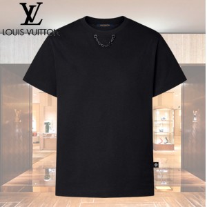 ルイヴィトン LVチェーンTシャツ チェーン 半袖 1AGAFP