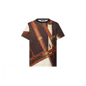 Louis Vuitton LVトランクTシャツ コットン チェーン 1AGGLF