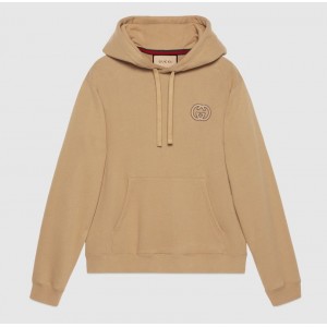 グッチ代引 フーデッドスウエットシャツ ライトキャメル 756649 XJF27 2184