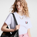 ルイヴィトン激安 LV クレスト Tシャツ カジュアル 1AFOXV