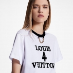 ルイヴィトン Louis 4 Vuitton Tシャツ 半袖 1ABCV3 1ABIQ9