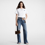 Louis Vuitton カジュアル LVパッチTシャツ ホワイト 1ABT4H