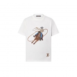 Louis Vuitton グラフィックエンブロイダードコットンTシャツ 1AFXNS