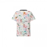 ルイヴィトン フライト･モードトラベルスタンプ Tシャツ 1AGDLA