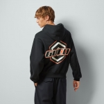 グッチ コットンジャージー フーデッド スウェットシャツ 778379 XJGEN 1082
