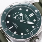 パネライ代引き サブマーシブル クアランタクアトロ ESTEEL ヴェルデ ズメラルド PAM01287