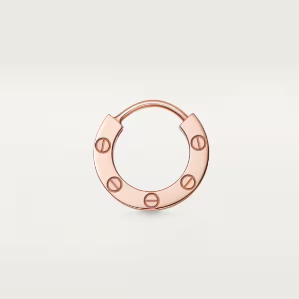 カルティエ Love シングルピアス ピンクゴールド  B8301422