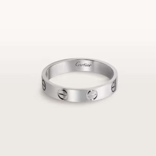 カルティエ  Love ウェディング リング ホワイトゴールド B4085300
