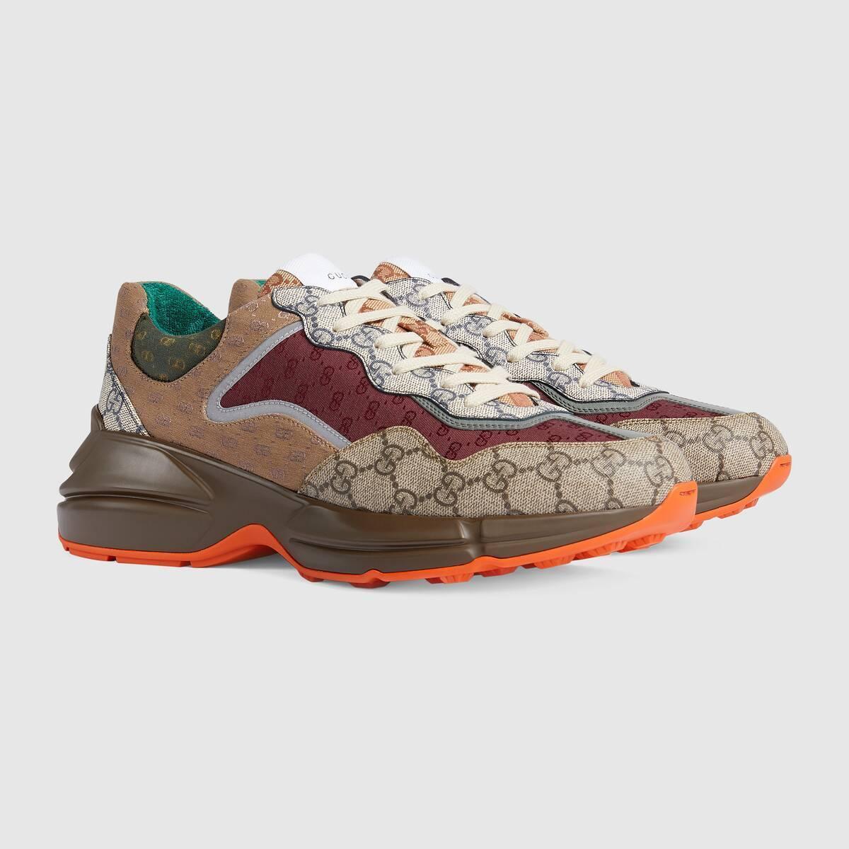 GUCCI Rhyton ライトン GGスプリーム メンズ スニーカー 619891 99WG0 6060