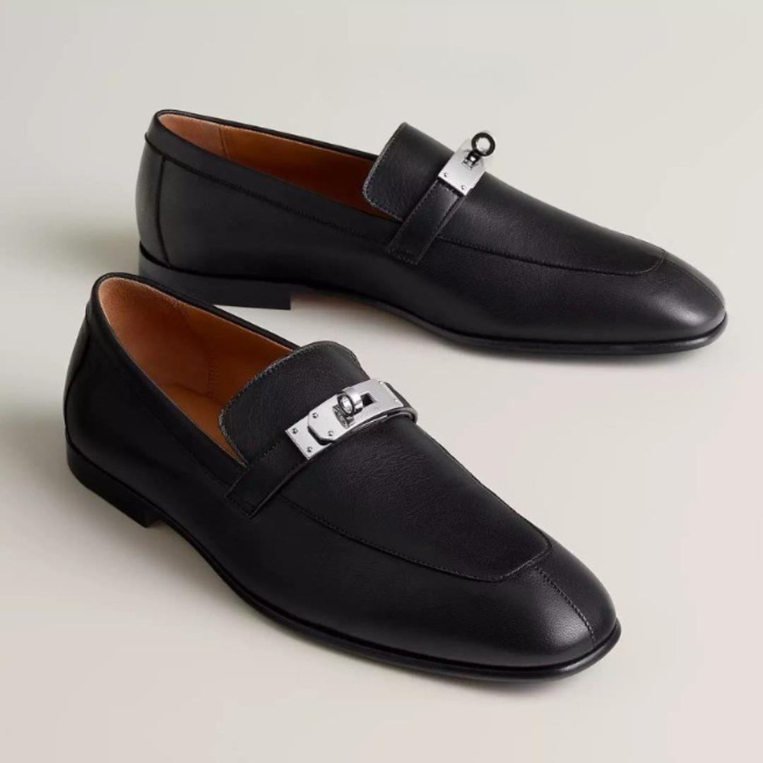 エルメス ケリーバックル カール Karl モカシン ローファー H251997ZA01400