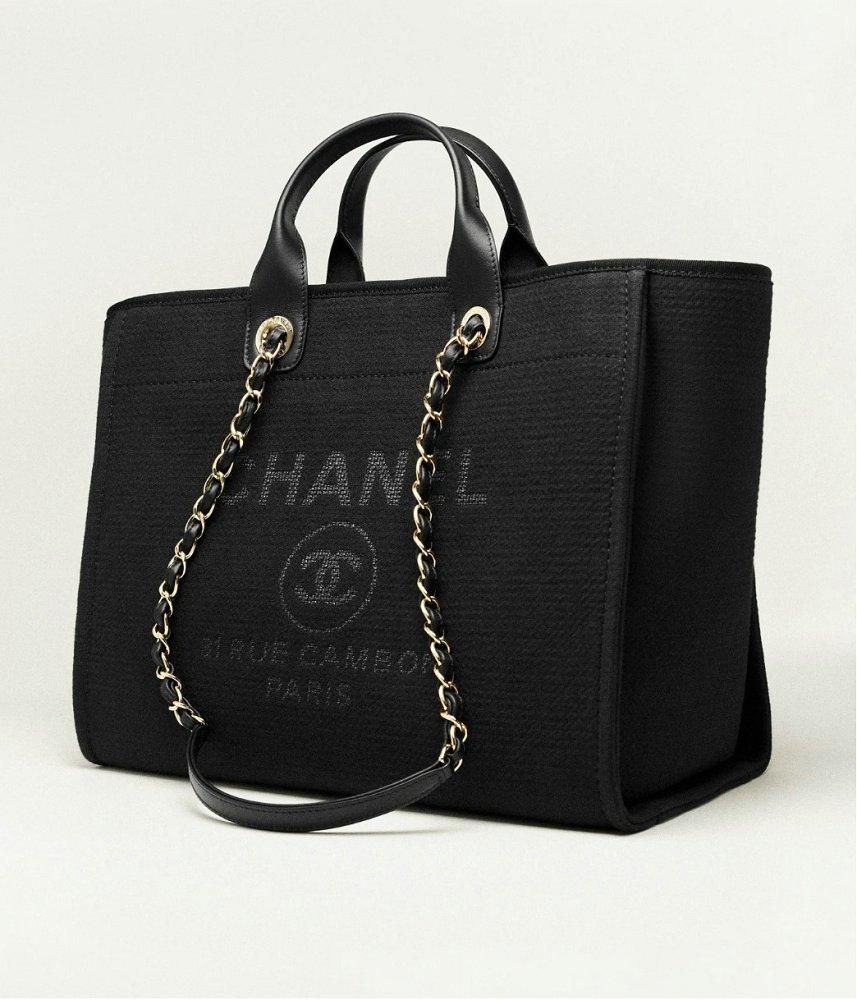 シャネル CHANEL トートバッグ ミックス ドーヴィル A66941 B08435 94305