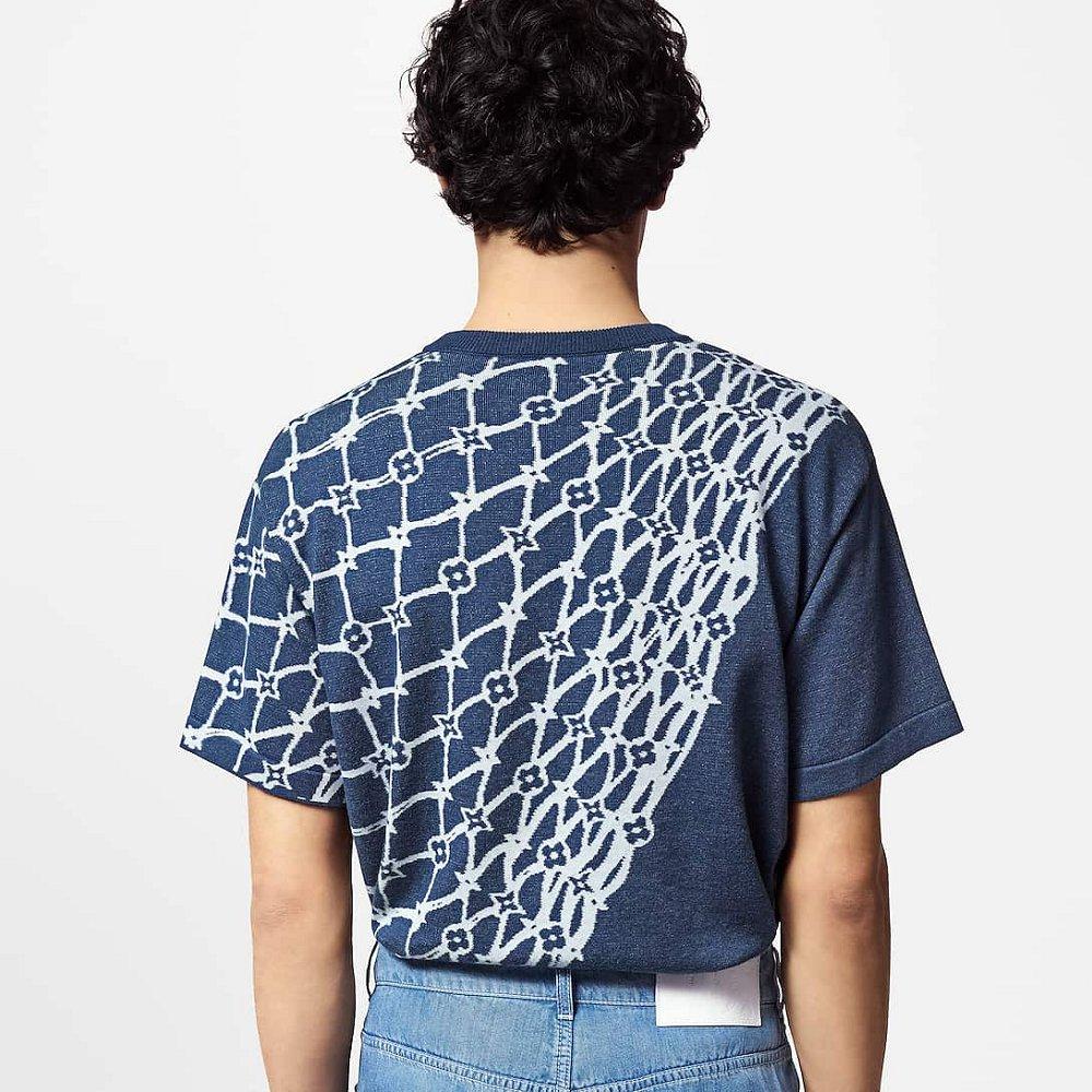 ルイヴィトン スリーブクルーネック Tシャツ 1AFQQQ