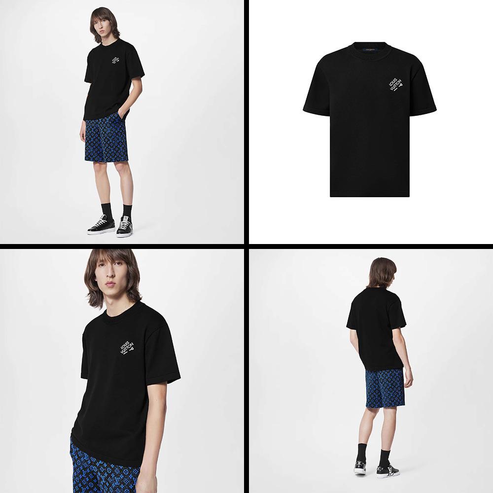 ルイヴィトン シグネチャーショートスリーブTシャツ 1AATXF
