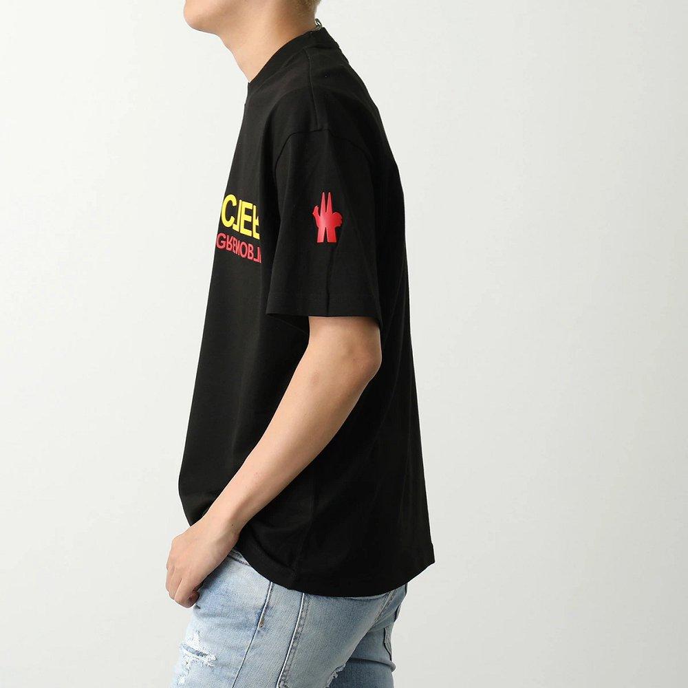 モンクレール グルノーブル Tシャツ 8C00005 8390T メンズ 半袖 カットソー ロゴT コットン クルーネック