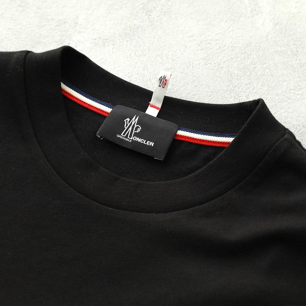 モンクレール グルノーブル Tシャツ 8C00005 8390T メンズ 半袖 カットソー ロゴT コットン クルーネック