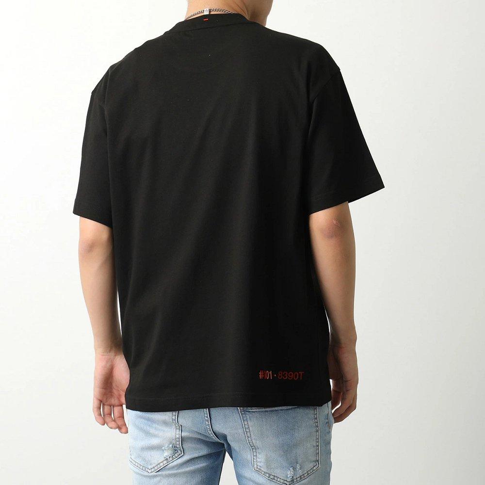 モンクレール グルノーブル Tシャツ 8C00005 8390T メンズ 半袖 カットソー ロゴT コットン クルーネック