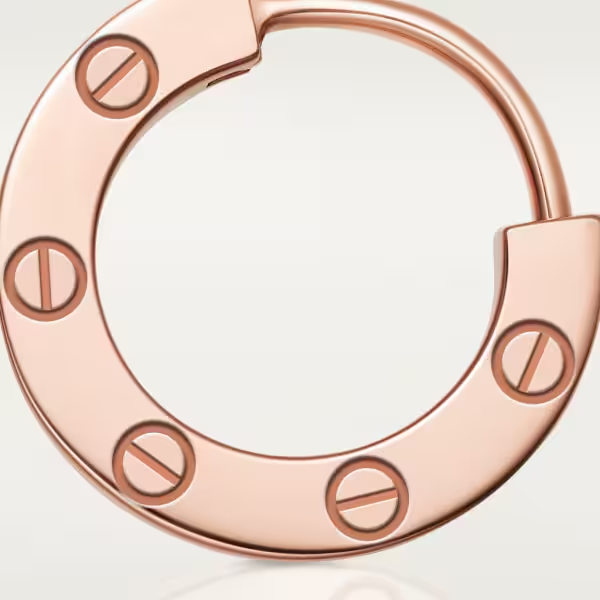 カルティエ Love シングルピアス ピンクゴールド  B8301422