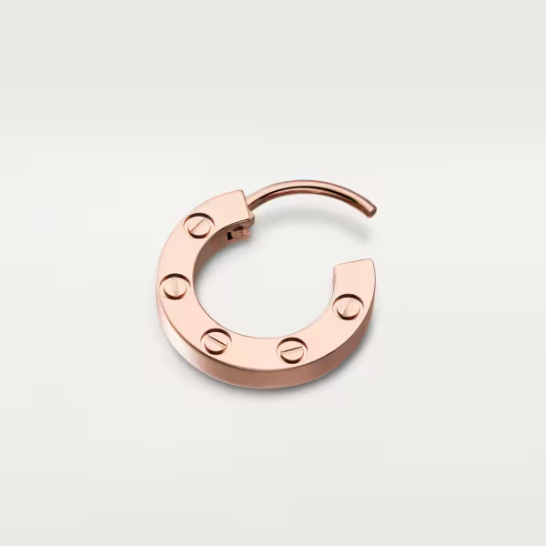 カルティエ Love シングルピアス ピンクゴールド  B8301422